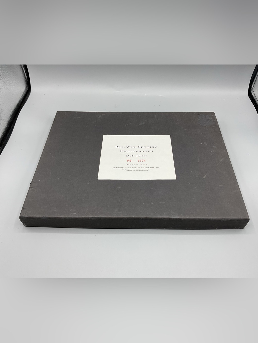 Surf Book-Pre-War Surfing book and photo by Don James -Quiksilver Edition #1694